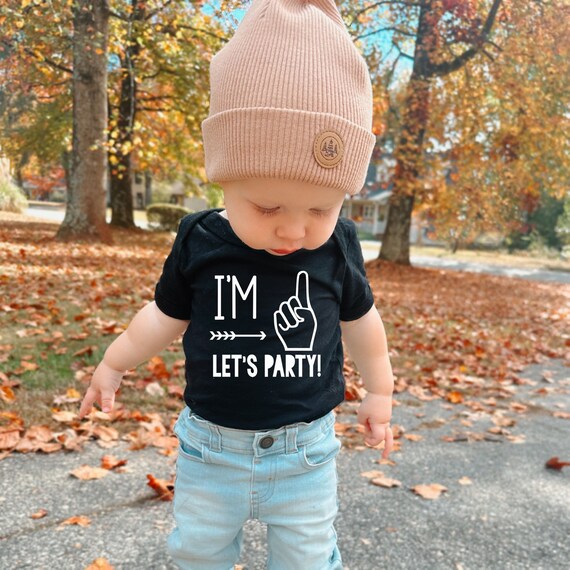 First birthday shirt boy top