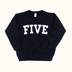 5th Birthday Boy Sweatshirt: Retro Five Shirt Gift