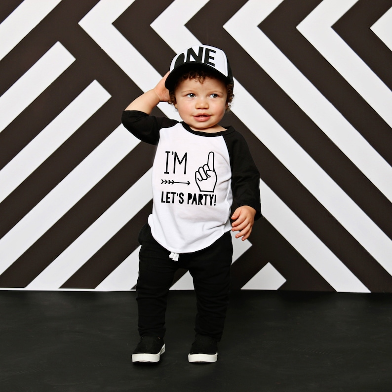 1st Birthday Outfit First Birthday Boy First Birthday Hat Boy 1st Birthday Boy image 1