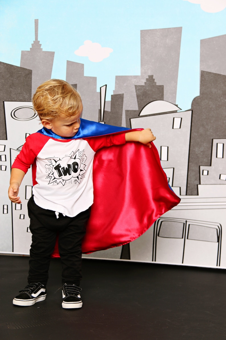 Superhero Two Superhero Birthday Shirt- Superhero Shirt 2nd Birthday Shirt Boy 2nd Birthday Shirt Boy Boys 2nd Birthday Two Shirt