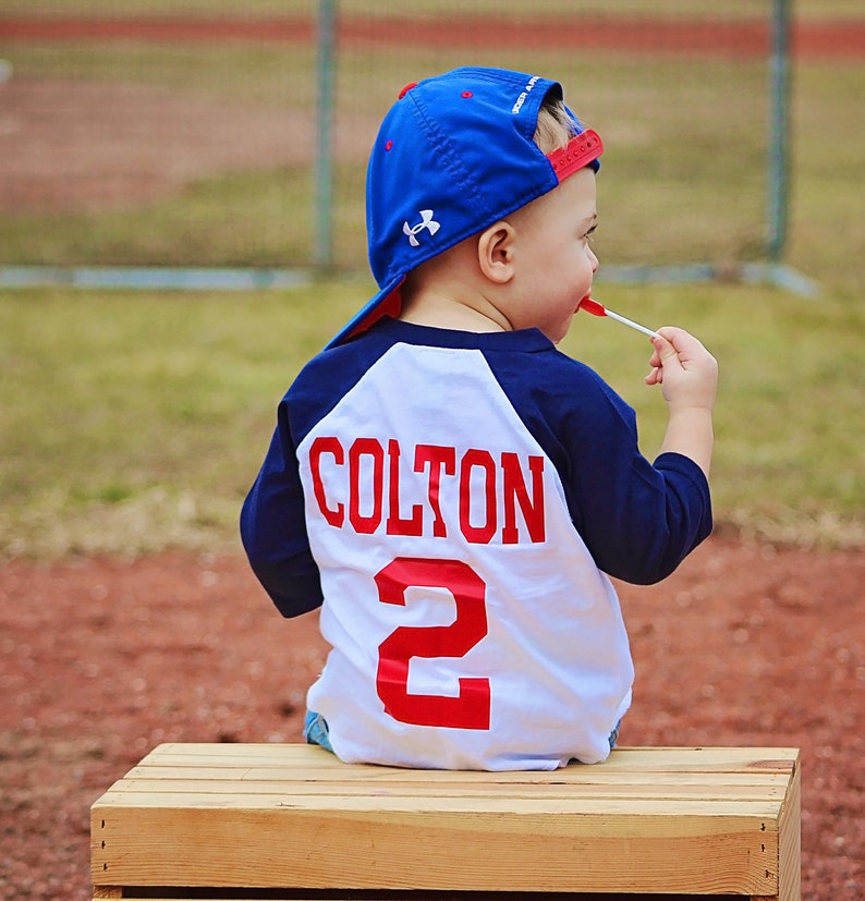 2nd Birthday Baseball Shirt Baseball 2nd Birthday 2nd Birthday Shirt Baseball Birthday Shirt Sports Birthday 2nd Baseball Party image 2