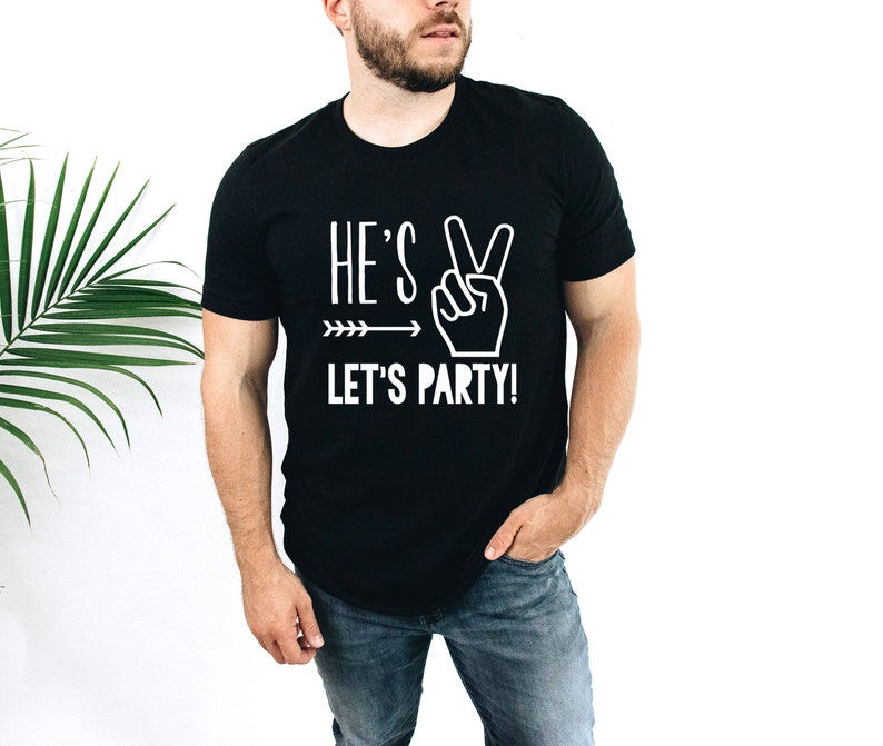 2nd Birthday I'm Two Lets Party Two Birthday Shirt Boys 2nd Birthday Shirt Two Year Old Birthday Shirt Boy image 3