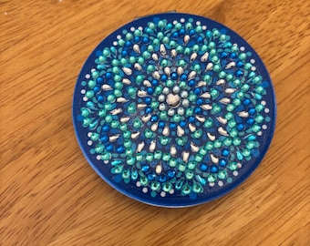 Compact Mirror - Round Mandala
