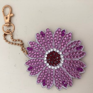Flower keychain