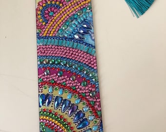 Finished Diamond Painting - Acrylic Bookmarks