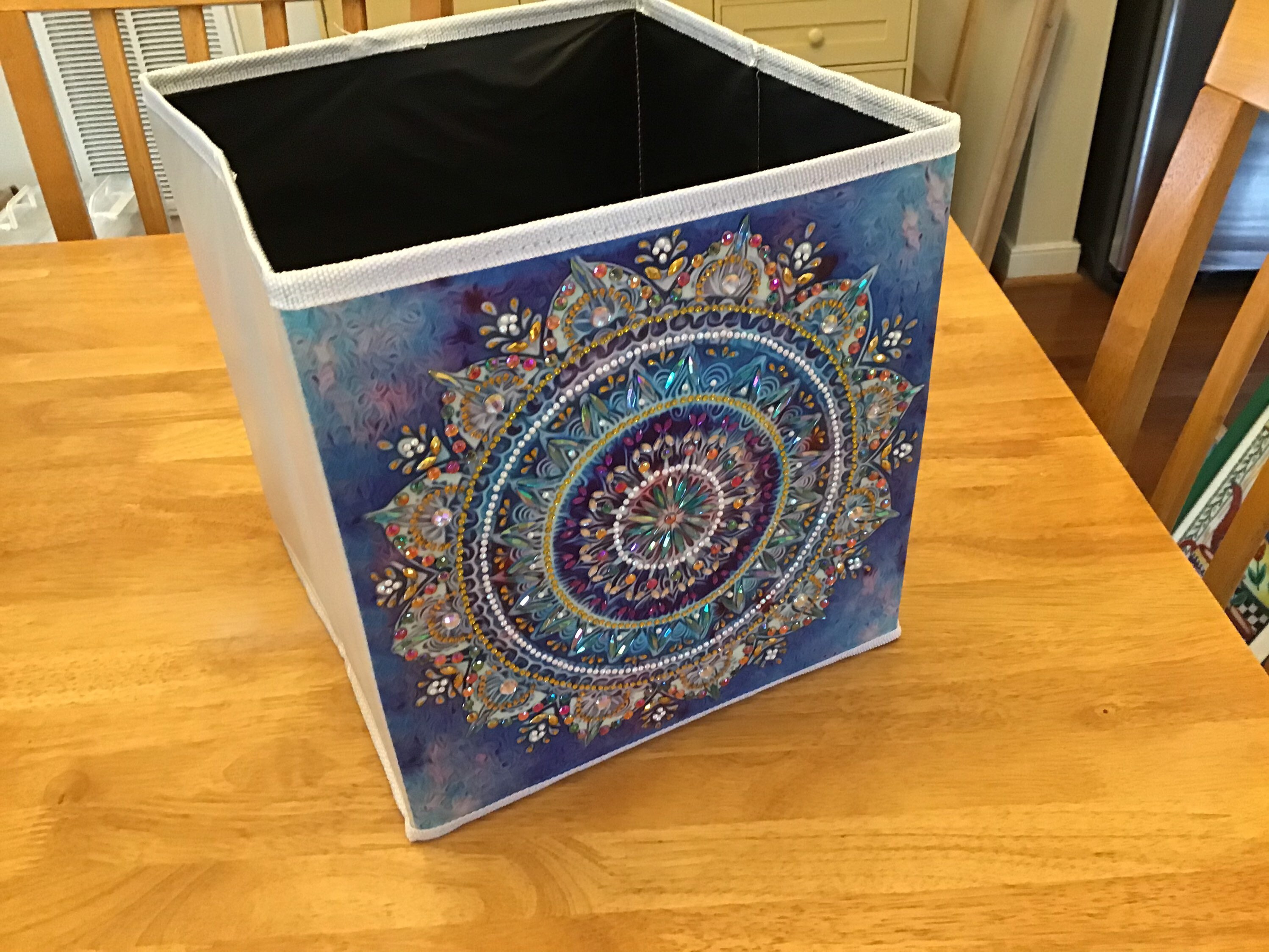 Finished Diamond Painting Organizer Bin | Etsy