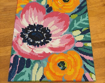 Flowers - Finished Diamond Painting