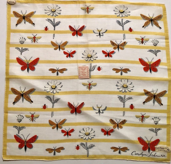 Vintage Designer Carolyn Schnurer Butterfly Ladybu
