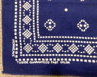 Vintage OLD STOCK Ironweave Tuside Guaranteed Fast Color