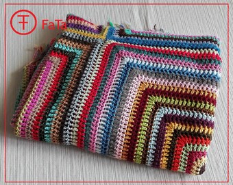 4~ Babydecke Krabbeldecke Kuscheldecke kunterbunt