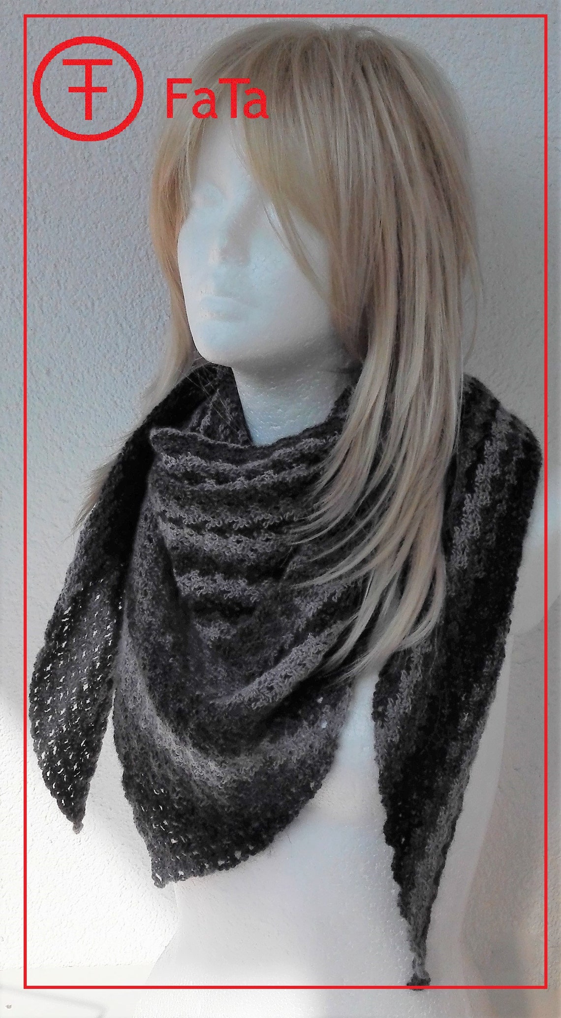 Neck Scarf Scarf Triangular Scarf Etsy UK