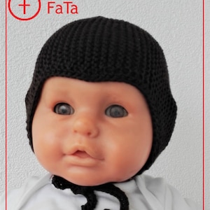 Babymütze Taufmütze Wollmütze Teufelmütze Merino