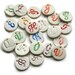 Personalised Round Pendants for Wedding DIY Favours, Crafts, Embroidery and Jewellery Making Supplies 