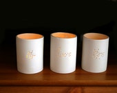 Tealight Holder - Personalised Wedding Gift - Candle Holder - votive Holder - Mr and Mrs Gift - Wedding Anniversary Gift - His and Her Gift