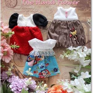 Clearance Sale Very cute lot 3 pieces dresses clothes outfit  for Blythe dolls and similar.
