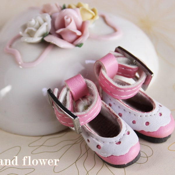 Doll shoes Cute Sweet Lacy Pink Shoes
