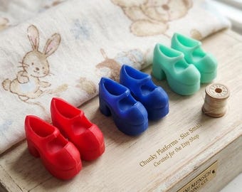 Blythe Mary Jane Doll shoes Platform Mary Jane set Shoes.