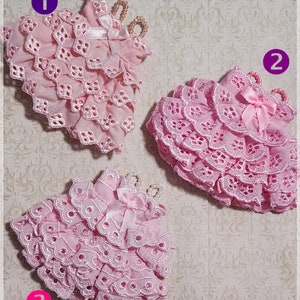 Blythe tiered ruffle layer top, Blythe clothes, Blythe clothing,  Blythe outfit,Blythe doll