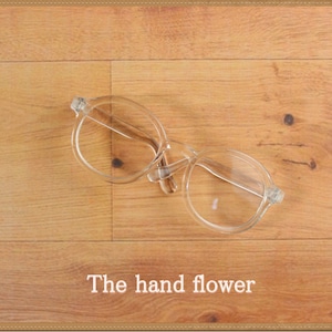 Blythe Glasses Clear White Eyeglasses