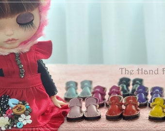 Blythe Doll Leather Shoes leather doll shoes