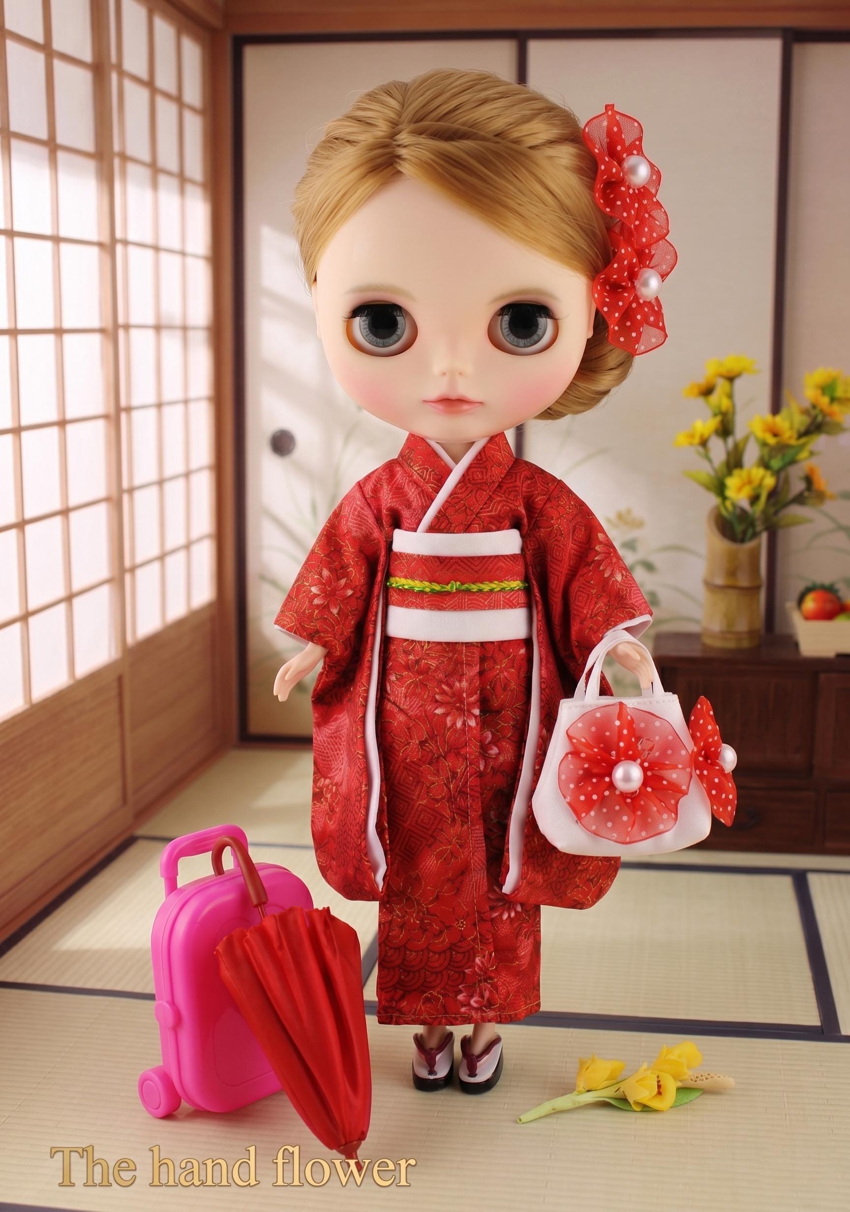 ブライス着物　花嫁衣装 ブライス着物、ブライスドレスセット、ブライスドレス、ブライス服