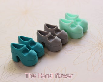 Blythe Mary Jane Doll shoes Platform Mary Jane set Shoes.