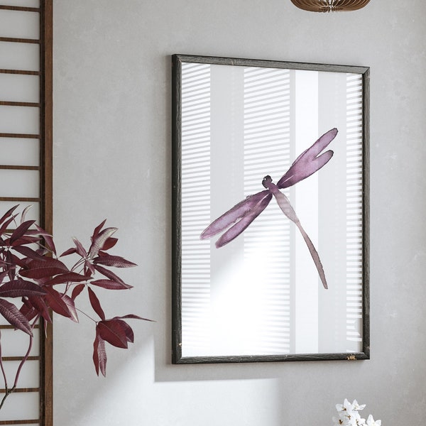 Dragonfly Wall Art Etsy