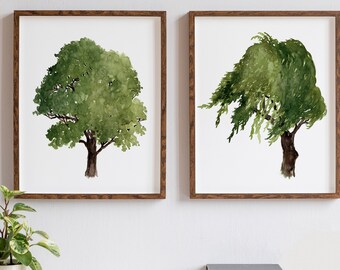 Tree Art set of 2