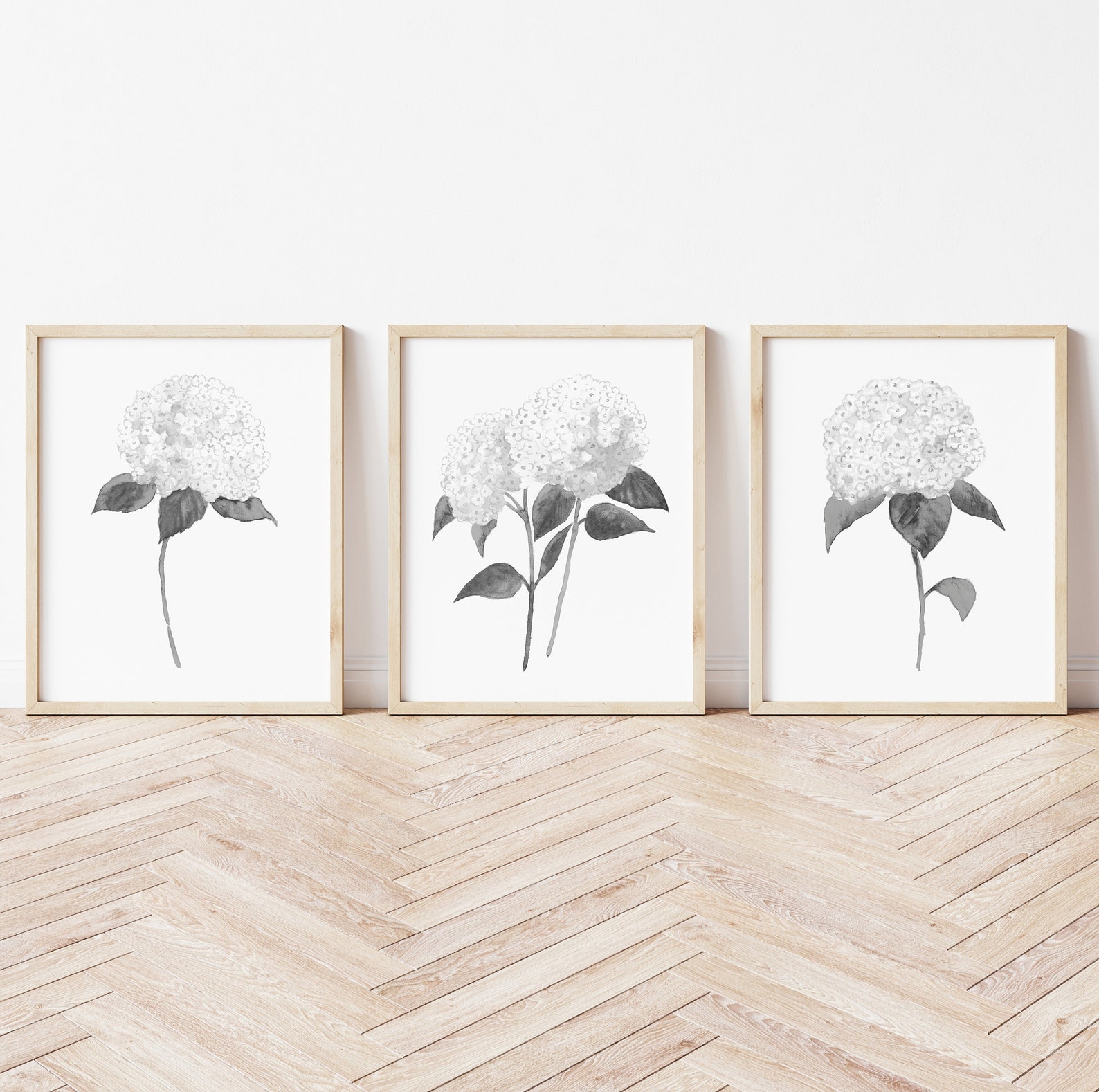 Hydrangea Wall Art Hydrangea Painting Hydrangea Art - Etsy