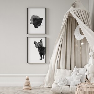 Black-Cat-Wall Art