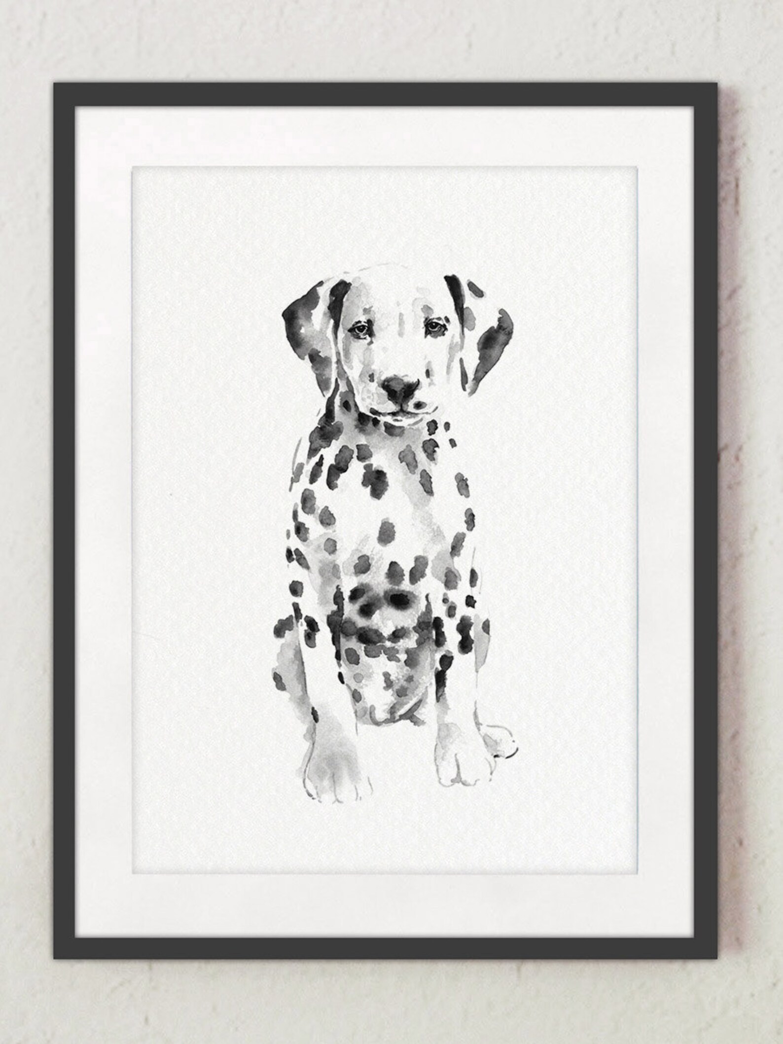 Dalmatian Wall Art Spotted Dalmatian Prints Dalmatian Puppy - Etsy