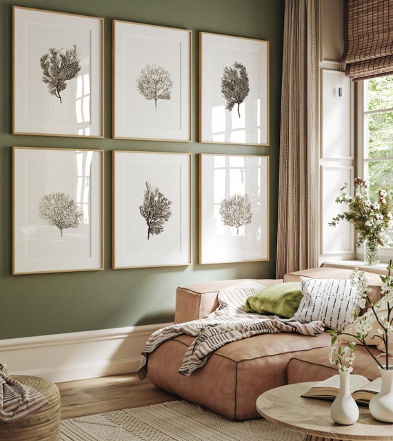 Coral Art Decor Ocean Life Home Decor Coral Print Ocean Etsy UK