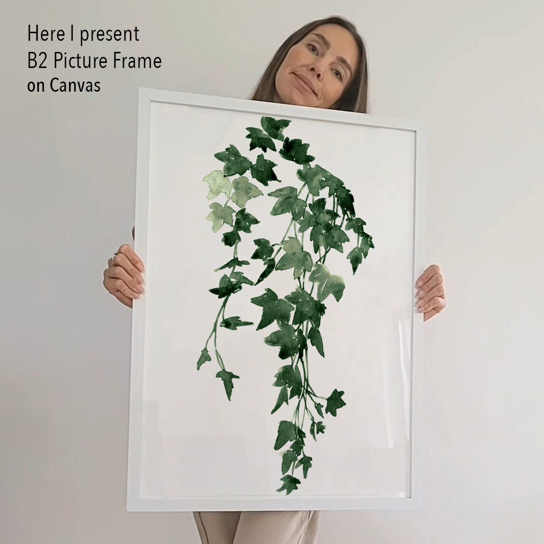 Ivy Gifts Wall Art, Ivy Art Print Green Wall Decoration, Ivy Green