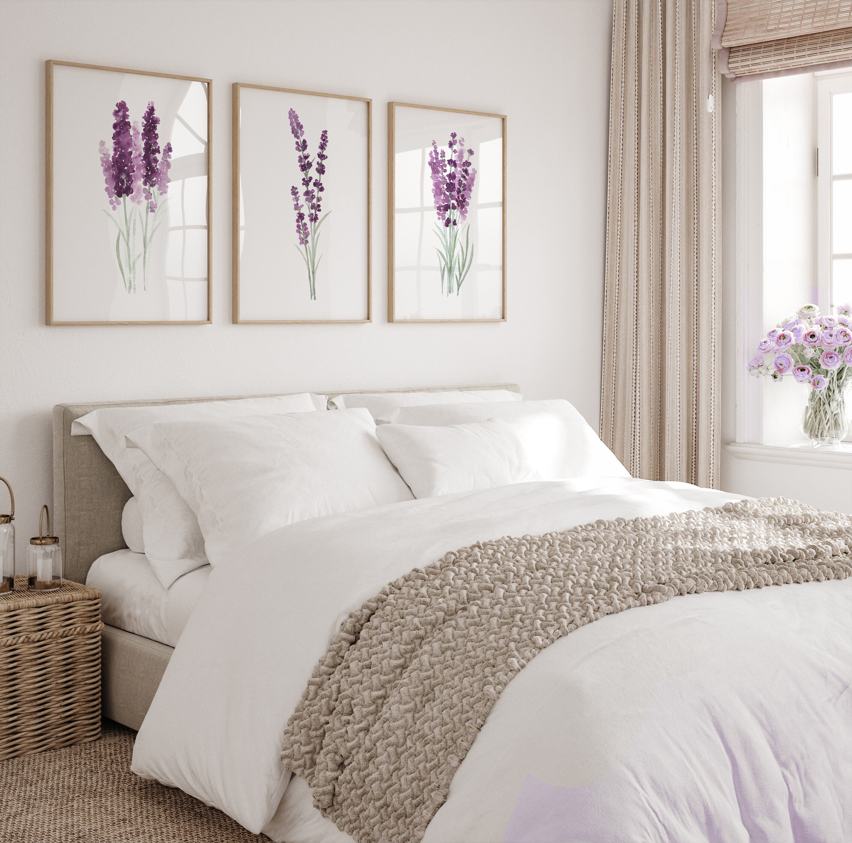 Targa Decorativa In Metallo Lavanda - 20x30 Cm, Stile Vintage Per Pareti - Foto 6