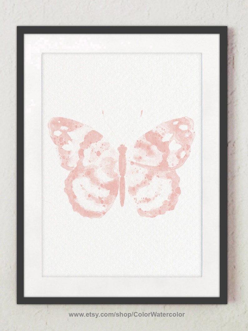 Butterfly Nursery Art Butterfly Wall Decor Butterfly Wall Etsy