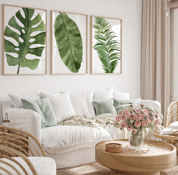 Tropical Green Living Room