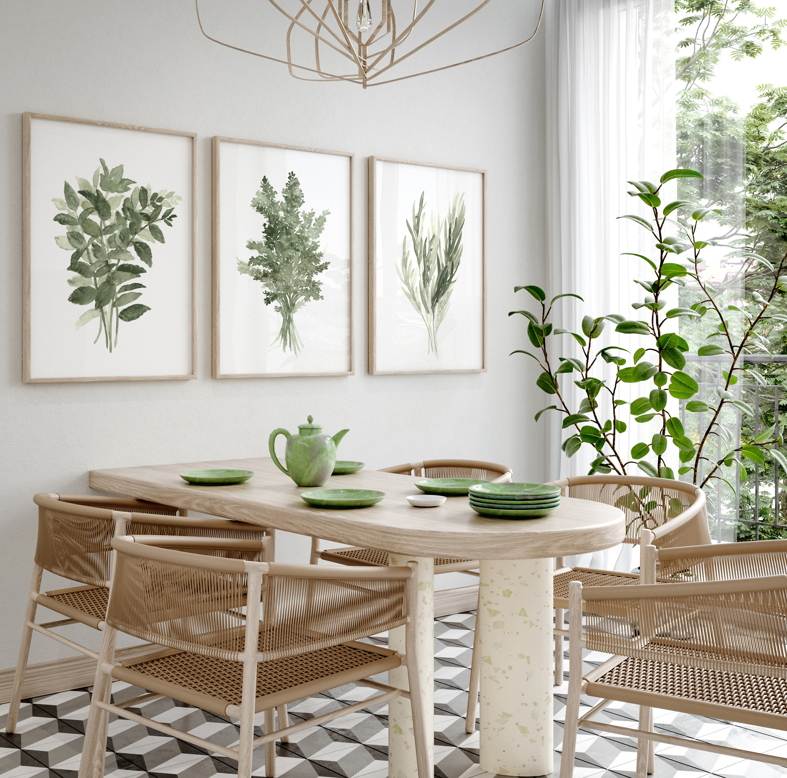 A closer look at Minimalist Green Wall Design