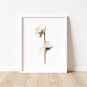 Cotton Art Print