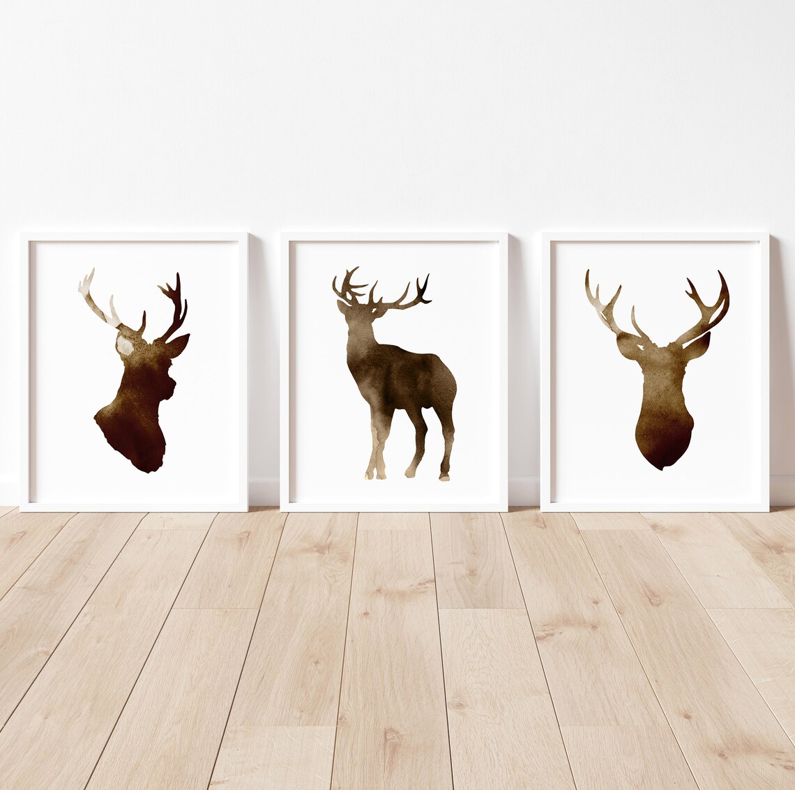 Deer Wall Decor Deer Home Decor Deer Art Print Deer Etsy