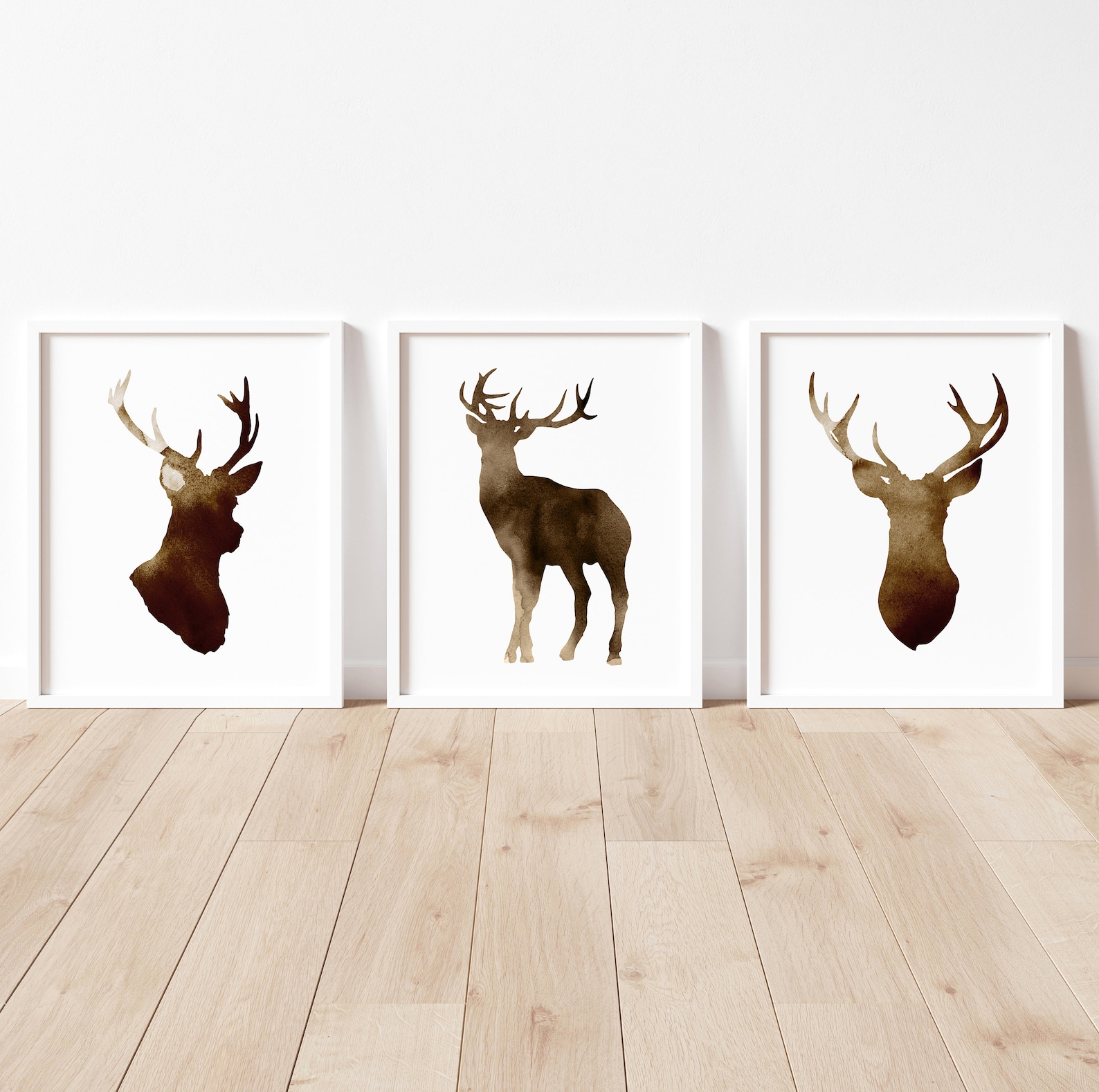 Deer Wall Decor Deer Home Decor Deer Art Print Deer Etsy
