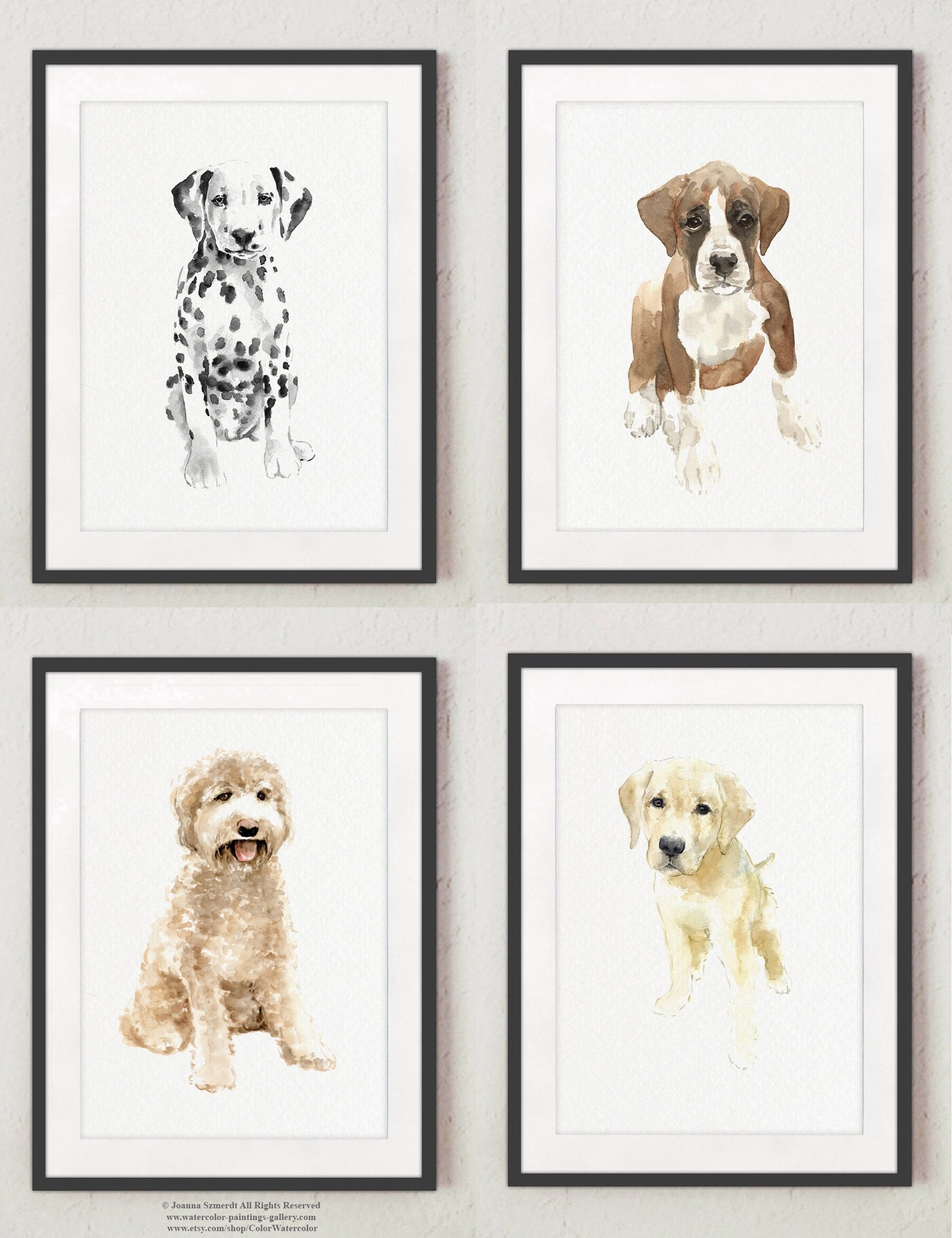 Puppy Dogs Dalmatian Boxer Golden Doodle Labrador Retriever Etsy Puppy Dogs Dalmatian Boxer Golden Doodle Labrador Retriever Etsy