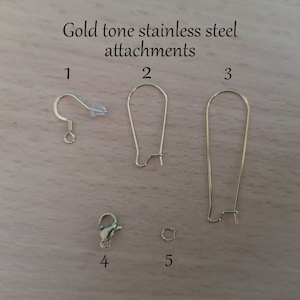 Black Stainless Steel Nose / Lip To Ear Chain Single image 4