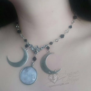 Amaris Stainless Steel Beaded Necklace