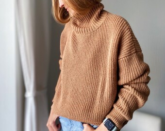 oversized merino wool sweater