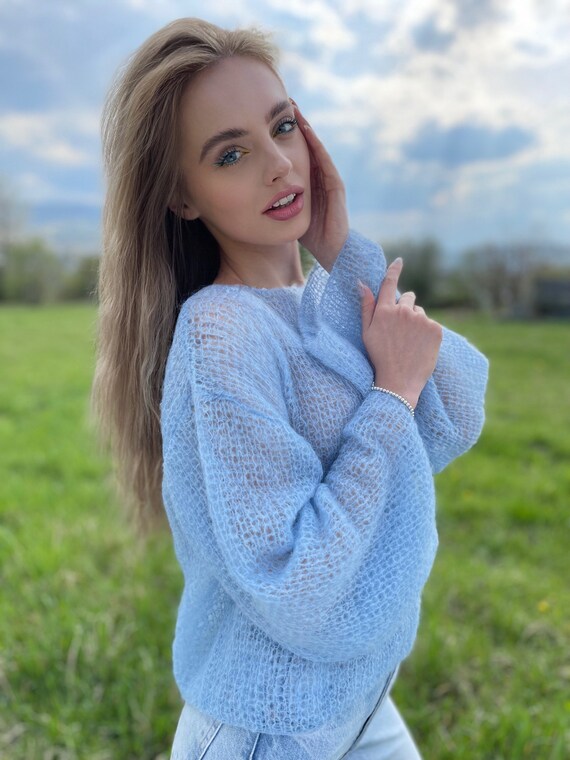 Light Sweater Very Thin Alpaca 