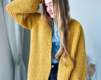 人気のファッションブランド! YELLOW URU WOOL TOKYO MOHAIR CARDIGAN