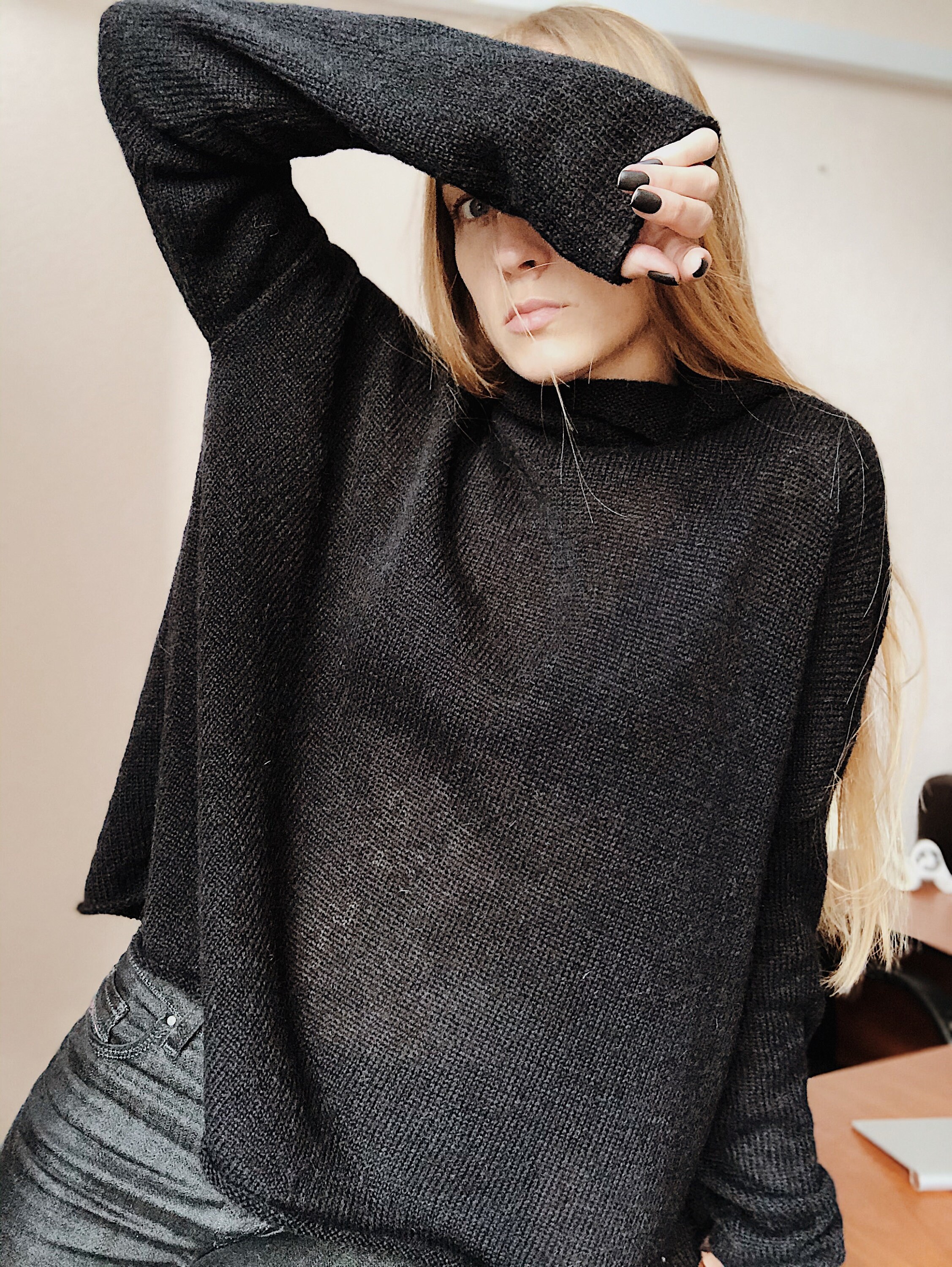 Cashmere Sweater Oversized Very Light 