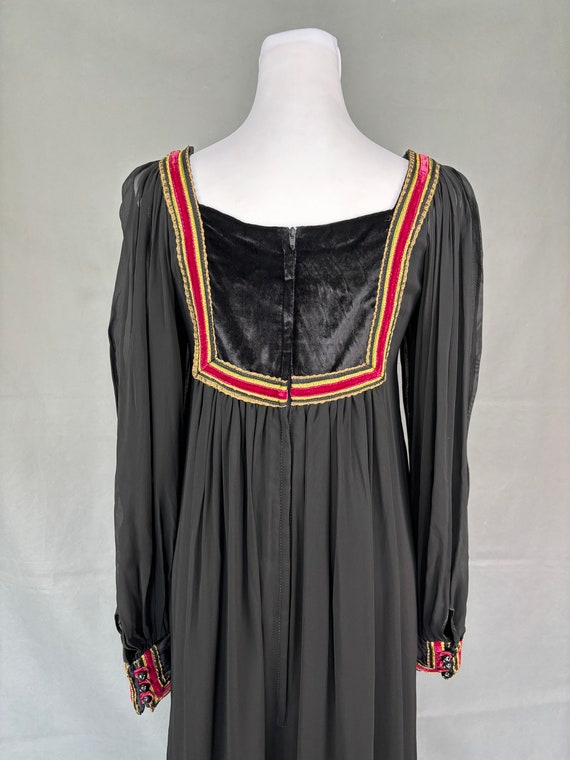 Vintage 70s Rumak and Sample Bohemian Dress/Silk … - image 7