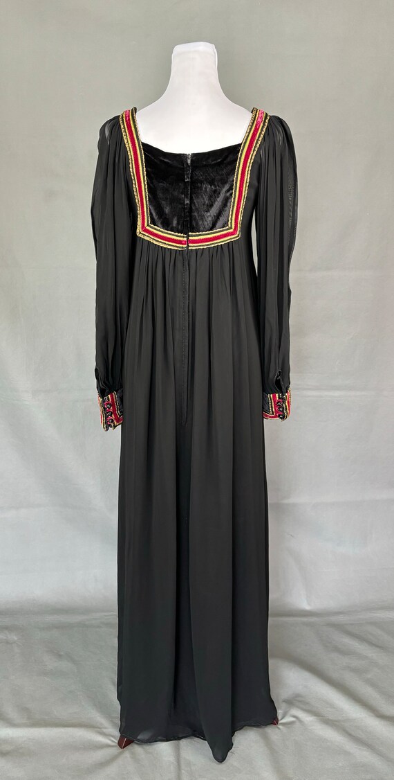 Vintage 70s Rumak and Sample Bohemian Dress/Silk … - image 8