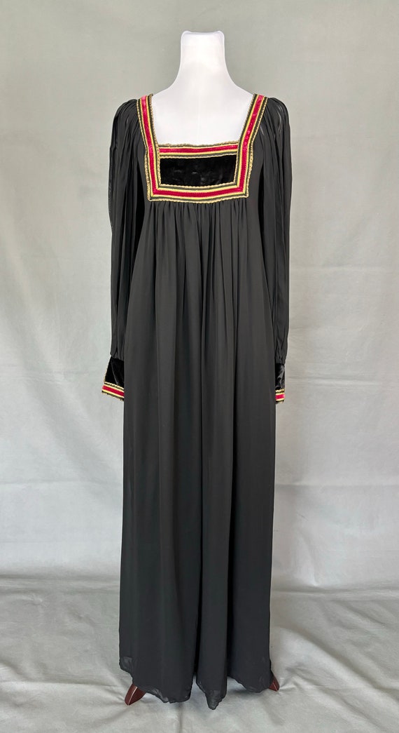 Vintage 70s Rumak and Sample Bohemian Dress/Silk … - image 2